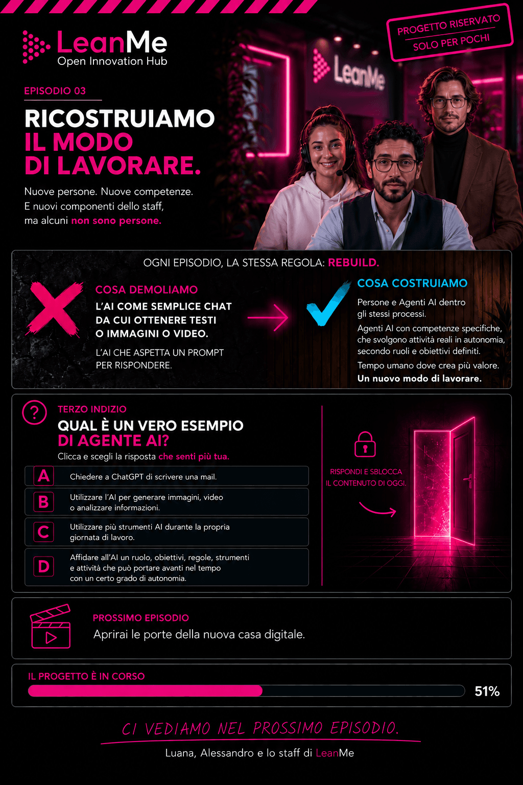 Newsletter LeanMe Rebuild Episodio 03 — Ricostruiamo il modo di lavorare.