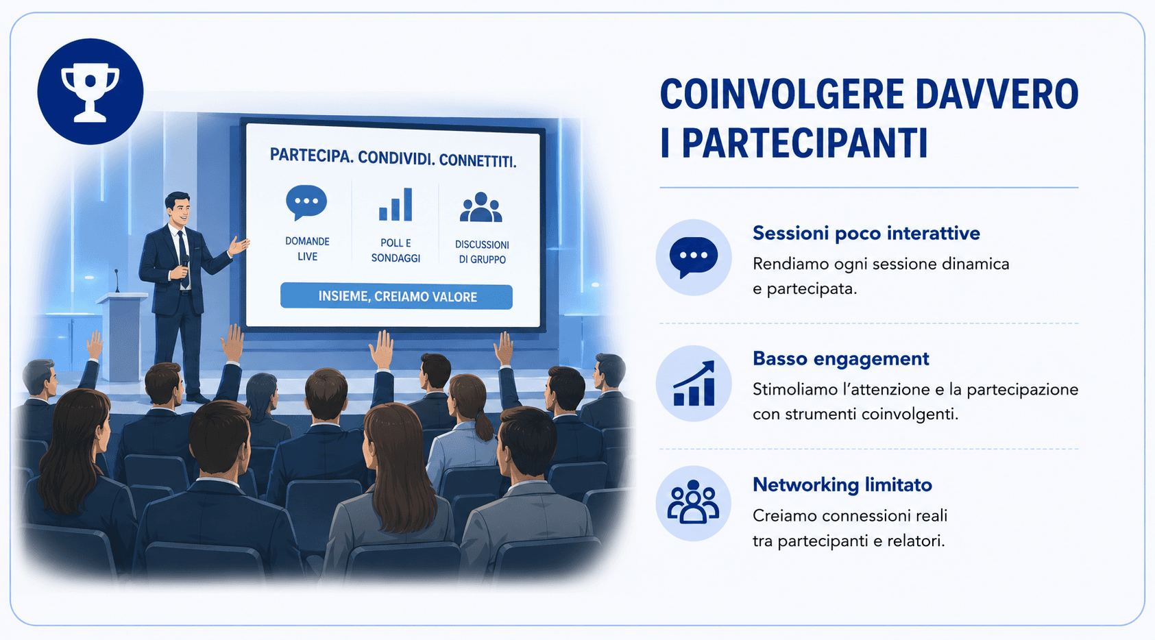 Coinvolgere davvero i partecipanti