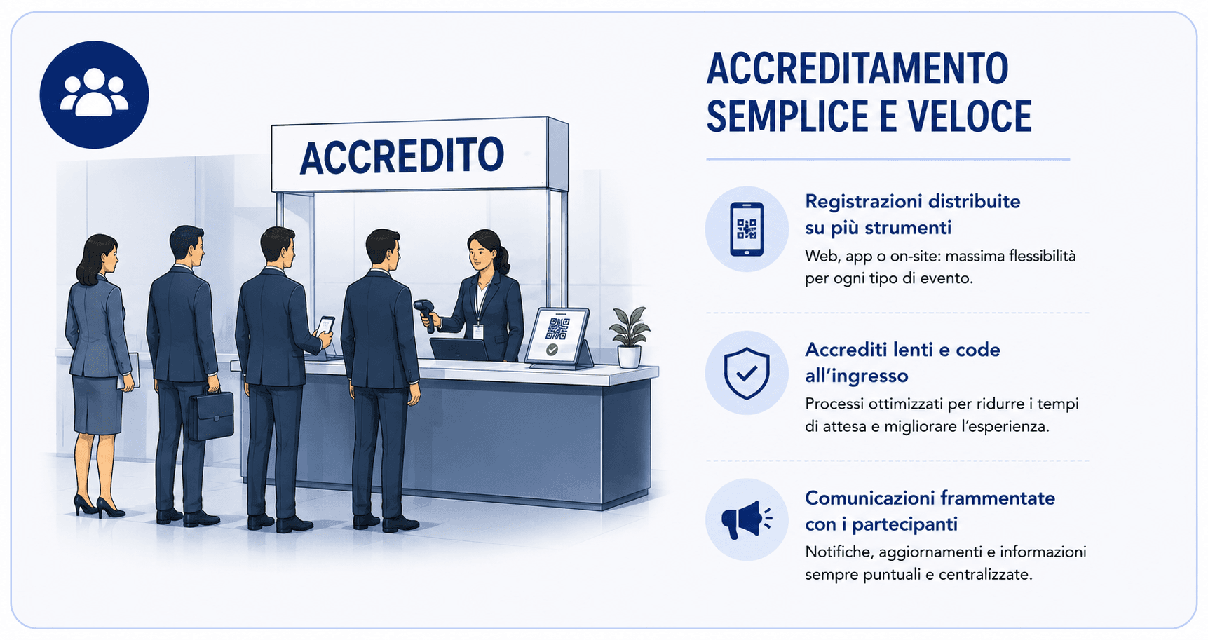 Accreditamento semplice e veloce