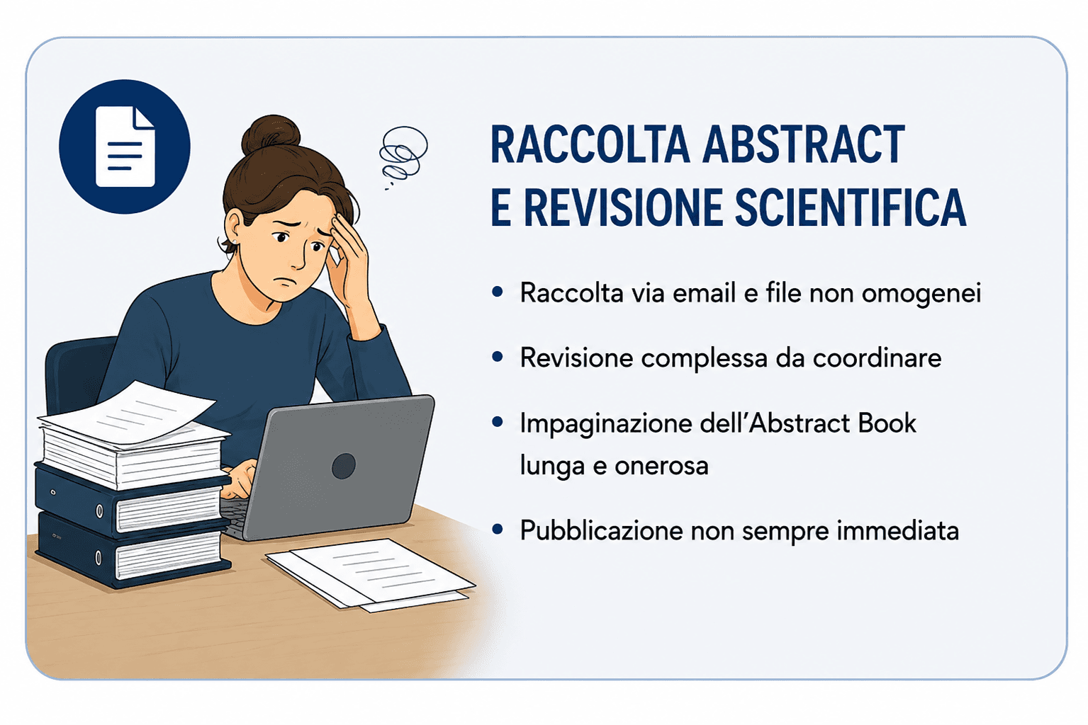 Raccolta Abstract e revisione scientifica